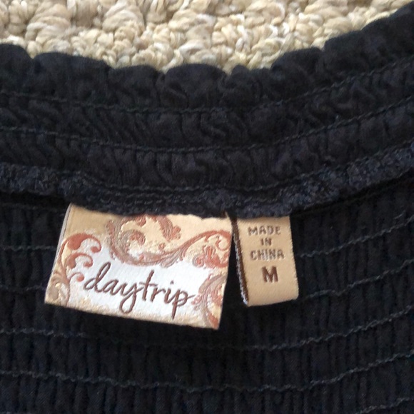 [The Buckle] Daytrip Black Crochet Tank - Picture 4 of 6